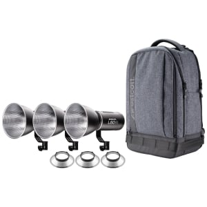 WESTCOTT L60-B Bi-Color COB LED Backpack Kit - 3 Lights