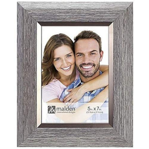 MALDEN 5x7 Gray with Pewter Inner