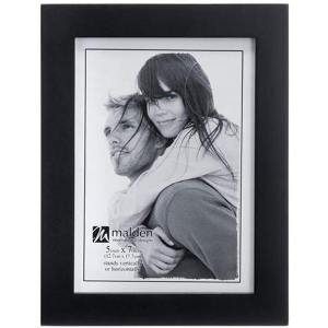 MALDEN Linear Black 5"x7" Frame