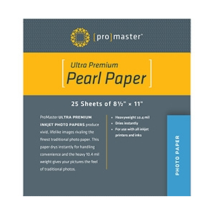 PhotoImage Pro Pearl Paper 8.5"x11" 25 Sheets