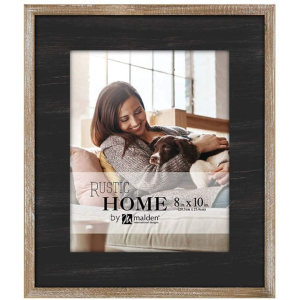 MALDEN Rustic Home with Black Mat 8"x10" Frame