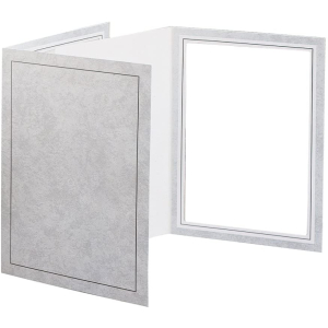 TAP Gray Color Print Mount 25 pack 8.5"x11"   *** YELLOW TAG ***