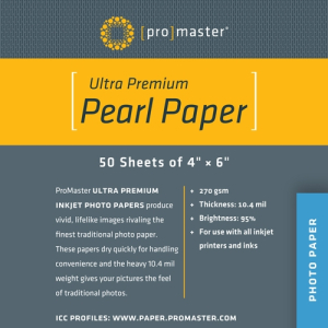 PhotoImage Pearl Paper 4"x6" 50 Sheets
