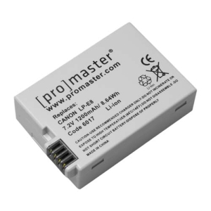 ProMaster LPE8 battery       Canon