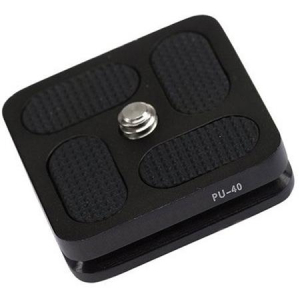 BENRO PU40 Arca-Swiss Style QR Plate L40 X W38 X H10mm.