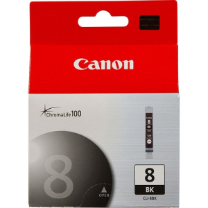 CANON CLI8 Black Ink ChromaLife 100