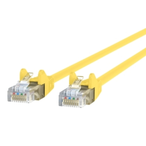 BELKIN 20' Cat6 Yellow Ethernet Cbl Snagless