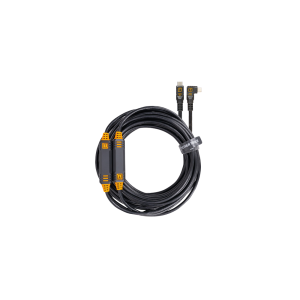 Tether Tools Tether Pro 31' USB-C to USB-C Right Angle Cable (Black)