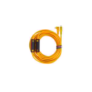 Tether Tools Tether Pro 31' USB-C to USB-C Right Angle Cable (Orange)