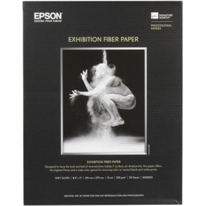 EPSON Exhibition Fine Art Paper 8.5"x11" 25 shts  325gsm