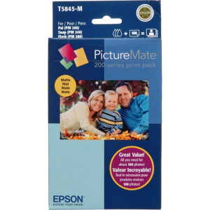 EPSON PictureMate 200 series print pack Matte    100 prints