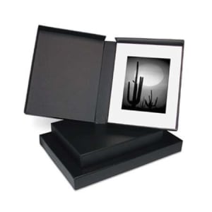 PRINTFILE Black Portfolio Box 13"x19" - Black Lining