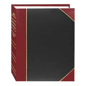 PIONEER BT68 6"x8" Ledger Photo Album - BLACK