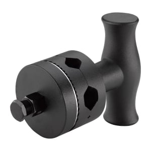 KUPO 2 1/2" Grip Head w hex stud Black   *** YELLOW TAG *** KG202011