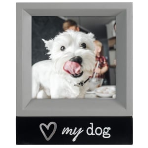 MALDEN Four Squared 4"x4" Frame "Love My Dog"