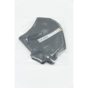 VERSAFLEX 3 layer PolyCotton w/ Elastic. Black with fog flap