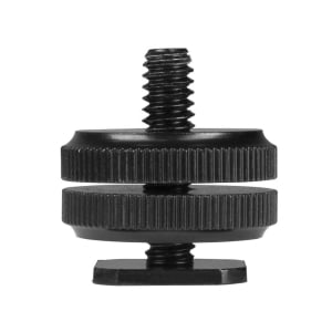NANLITE Hot/Cold Shoe to 1/4"-20 Adapter