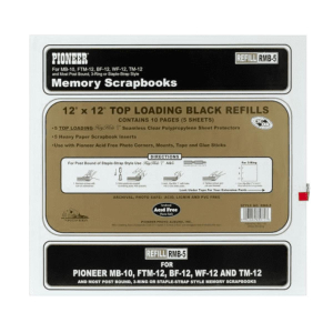 PIONEER RMB5 Refill Pages Black - for MB10 Album