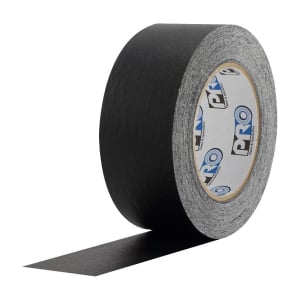 PRO TAPES PRO 46 2"x60 yds Black Crepe Paper Tape