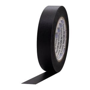 PRO TAPES Pro Mask Black Paper Masking Tape 1"x60 yds        PRO46