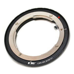 Mount Adapter Nikon F lens to Canon EOS body