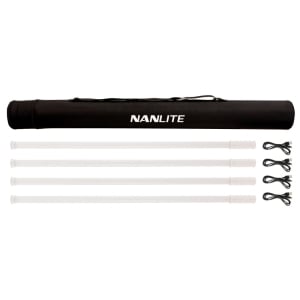 Nanlite PavoTube T8-7X RGBWW LED Pixel Tube (4-Light Kit)