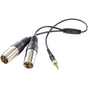 SARAMONIC Locking 3.5 Dual XLR Output Cable