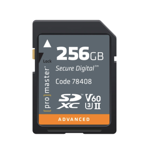 ProMaster SDXC Advanced UHS-II V60 Memory Card - 256GB