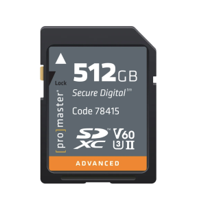 ProMaster SDXC Advanced UHS-II V60 Memory Card - 512GB
