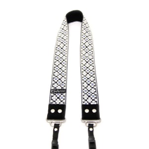 CAPTURING COUTURE CAMERA STRAP DAISY DOT BLUE 1.5"