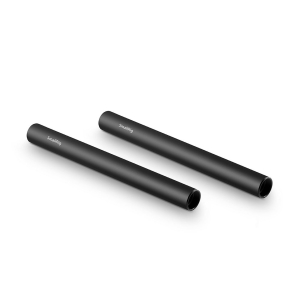 SMALLRIG 15mm Black AL Alloy Rod (M12-15cm) 6" (2 pcs) SR_1050