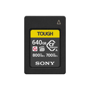 SONY 640GB CFExpress A TOUGH Memory Card (700MB/s Write)