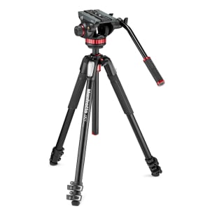 MANFROTTO Photo Video Hybrid Kit 502 head + 055 Aluminum Tripod**