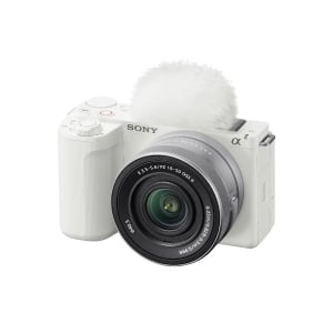 SONY ZVE10 II with 16-50mm Kit Lens (White)