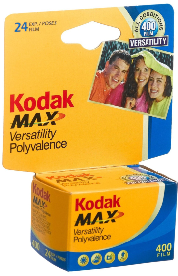 KODAK Ultra Max 400 135-24 Single Roll (Boxed)