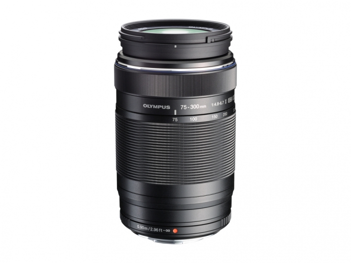 OLYMPUS ED 75-300mm f4.8-6.7 II Black Lens for micro 4/3