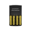 ProMaster Speed Charger 650 AA NiMH multi-voltage w/ 4 batts  2700mAh