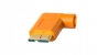 TETHERTOOLS TetherPro USB 3.0 male to Micro B 5 pin rt angle 15' org