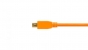 TETHERTOOLS TetherPro USB 2.0 A to Mini B 8 pin 15' orange cable