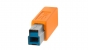 TETHERTOOLS TetherPro USB 3.0 male A to male B 15' orange cable
