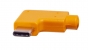 TETHERTOOLS USB 3.0 to USB-C Right Angle Cable   20"   Orange