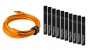 TETHERTOOLS Starter Kit USB 2.0 to Mini-B 8-Pin   15' Orange