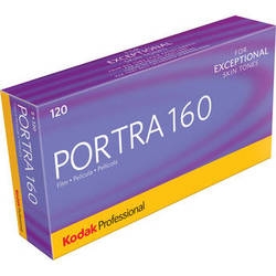 KODAK PROFESSIONAL PORTA 160 FILM 120 propack - 5 rolls