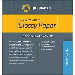 PhotoImage Pro Glossy Paper 8.5"x11" 100 Sheets