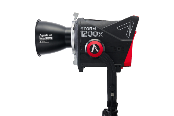 APUTURE Storm 1200x with Wide Reflector