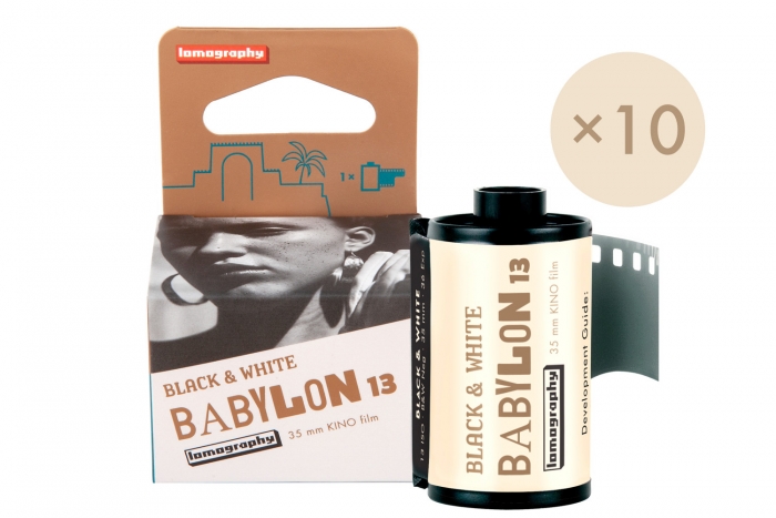 LOMOGRAPHY B&W Babylon Kino Film 35mm ISO 13