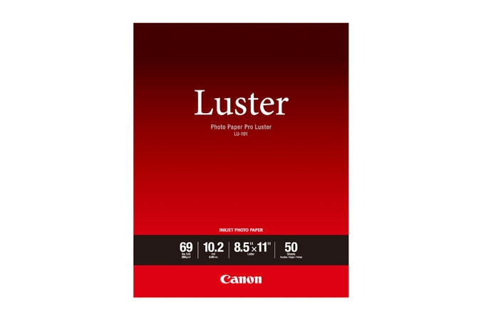 CANON Photo Paper Pro Luster 8.5"x11" 50 sheets