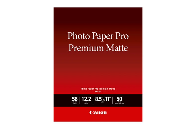 CANON Photo Paper Pro Premium Matte 8.5"x11" 50 sheets