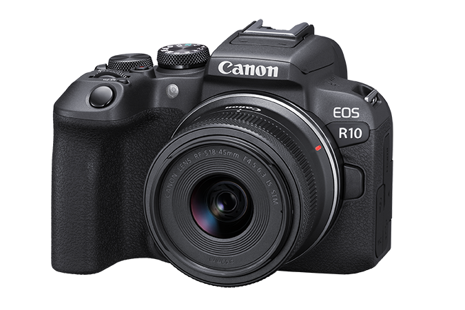 CANON EOS R10 with RF S18-45mm Lens