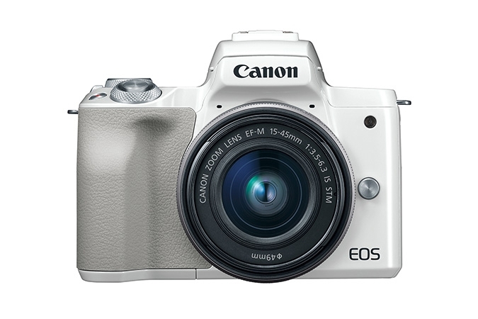 skrå Bliver til Rasende Dodd Camera - CANON EOS M50 w/ 15-45mm IS STM Kit - White / Silver